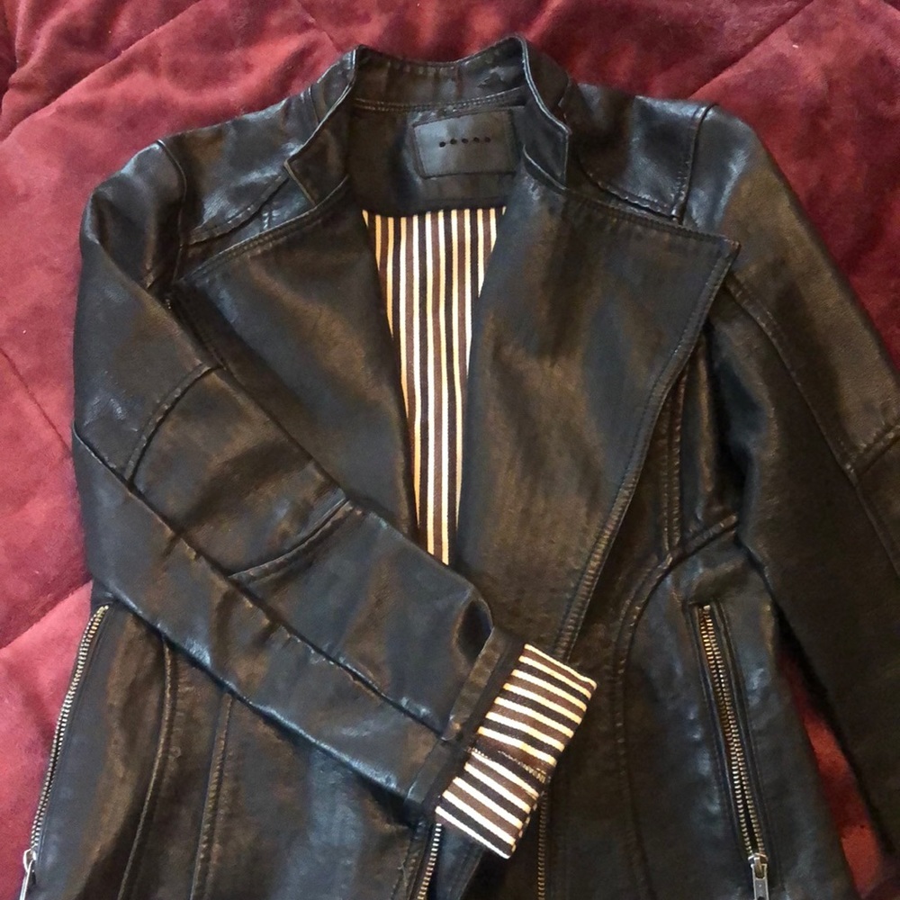 Leather jacket